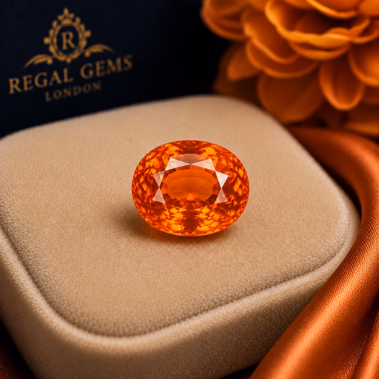 Orange Sapphire